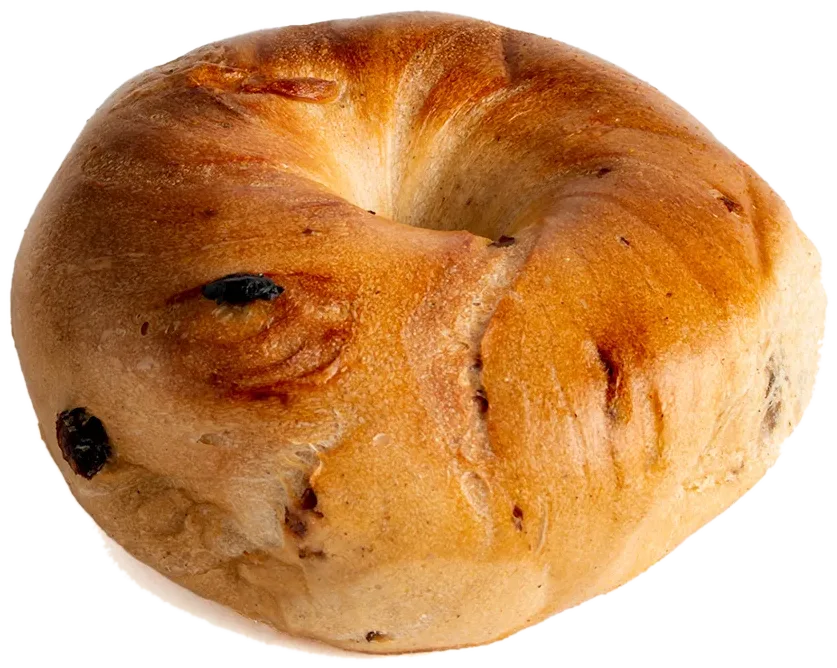 cinnamon raisin bagel