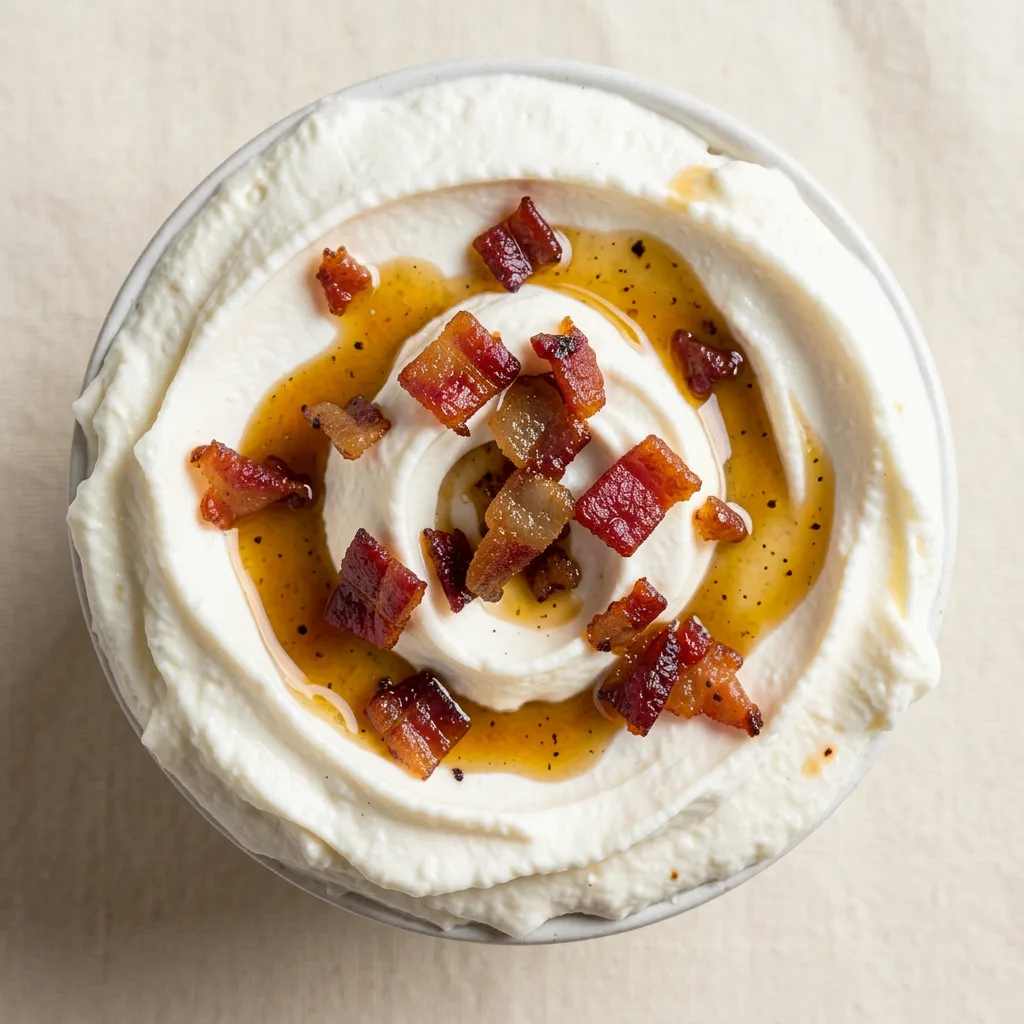 hot honey bacon cream cheese schmear
